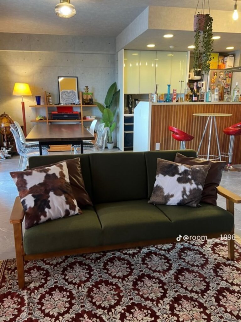 リビングもオシャレに（@mnaaaxx96さんより提供）