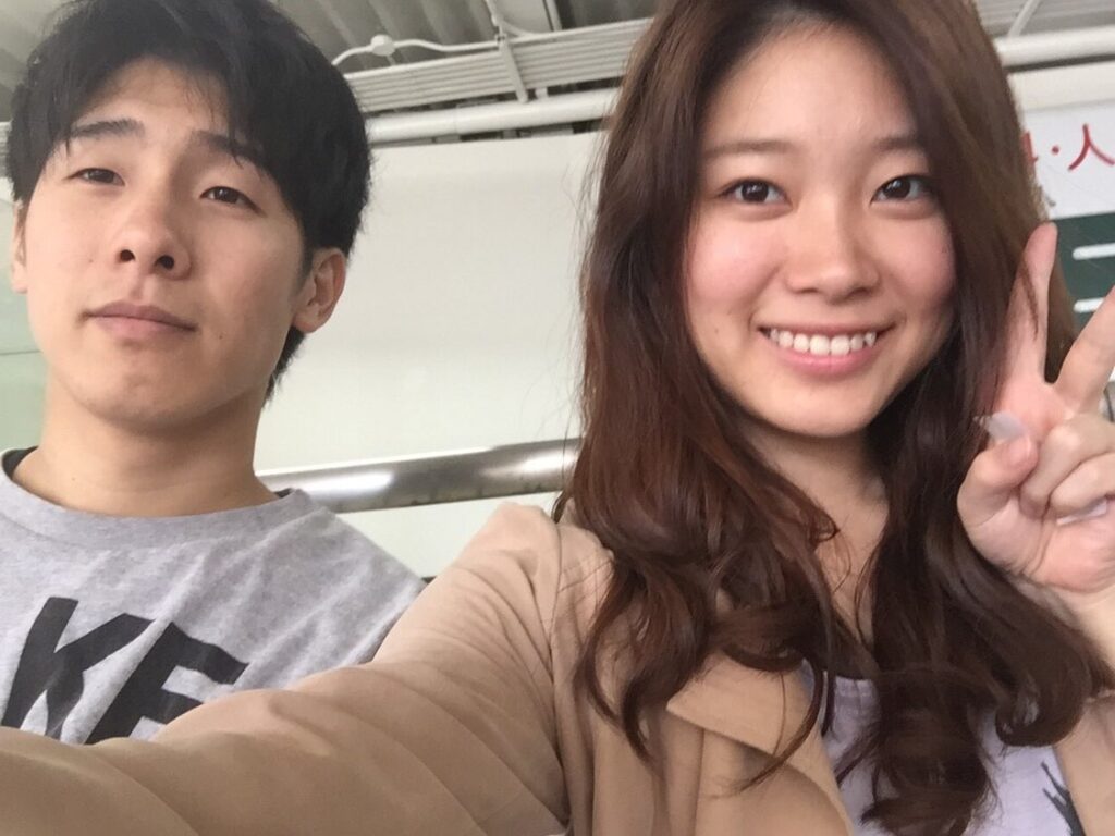 旦那さんと奥さん①（＠etsuko_kantaroさんより提供）