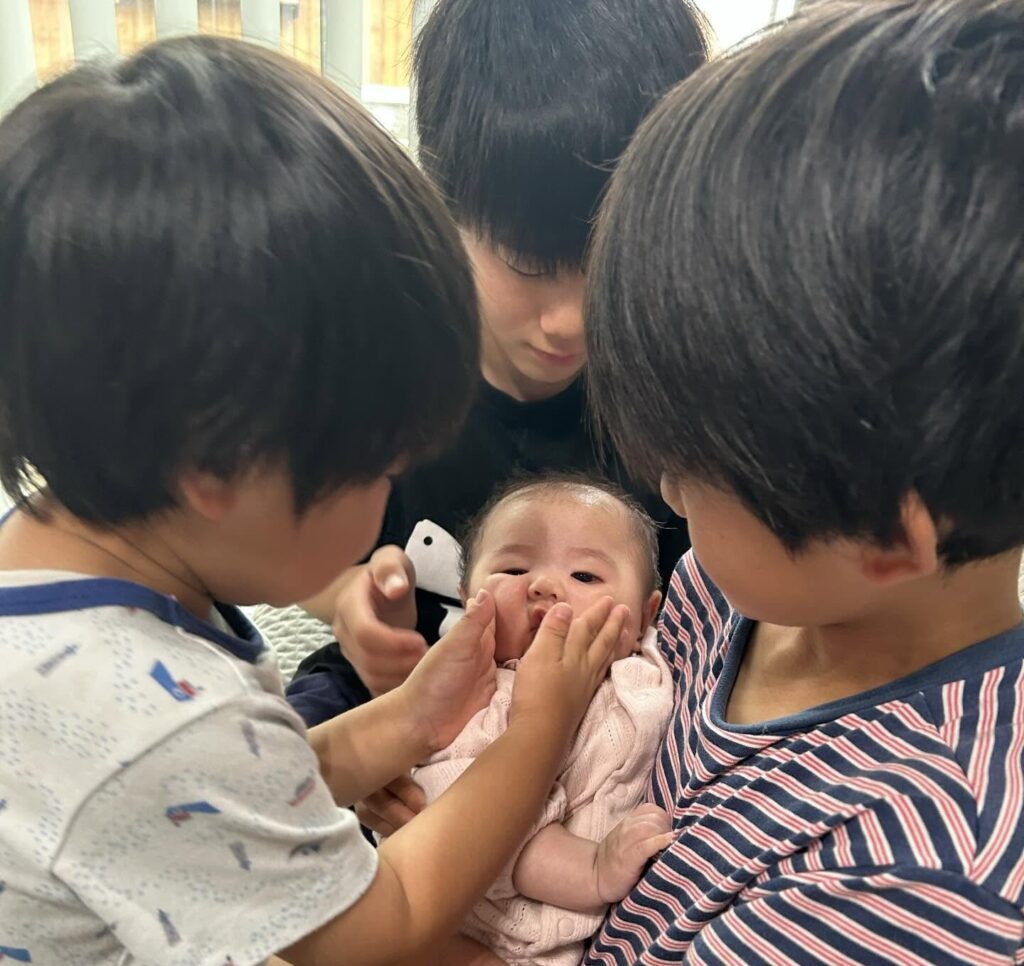 もみくちゃに…（＠kfsmcさんより提供）