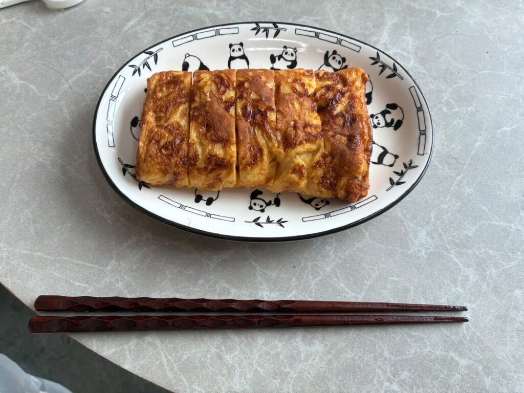 弟さんに作った卵焼き（＠tomoyo6066さんより提供）