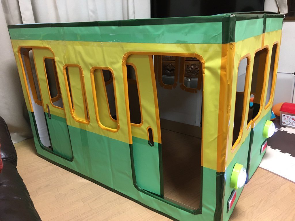 電車工作②（＠shishishishimrさんより提供）