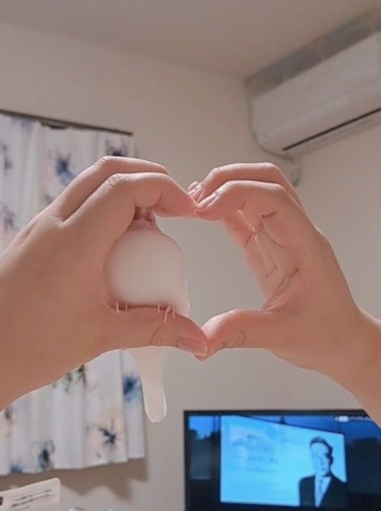 【実際の写真】　生き物の様子