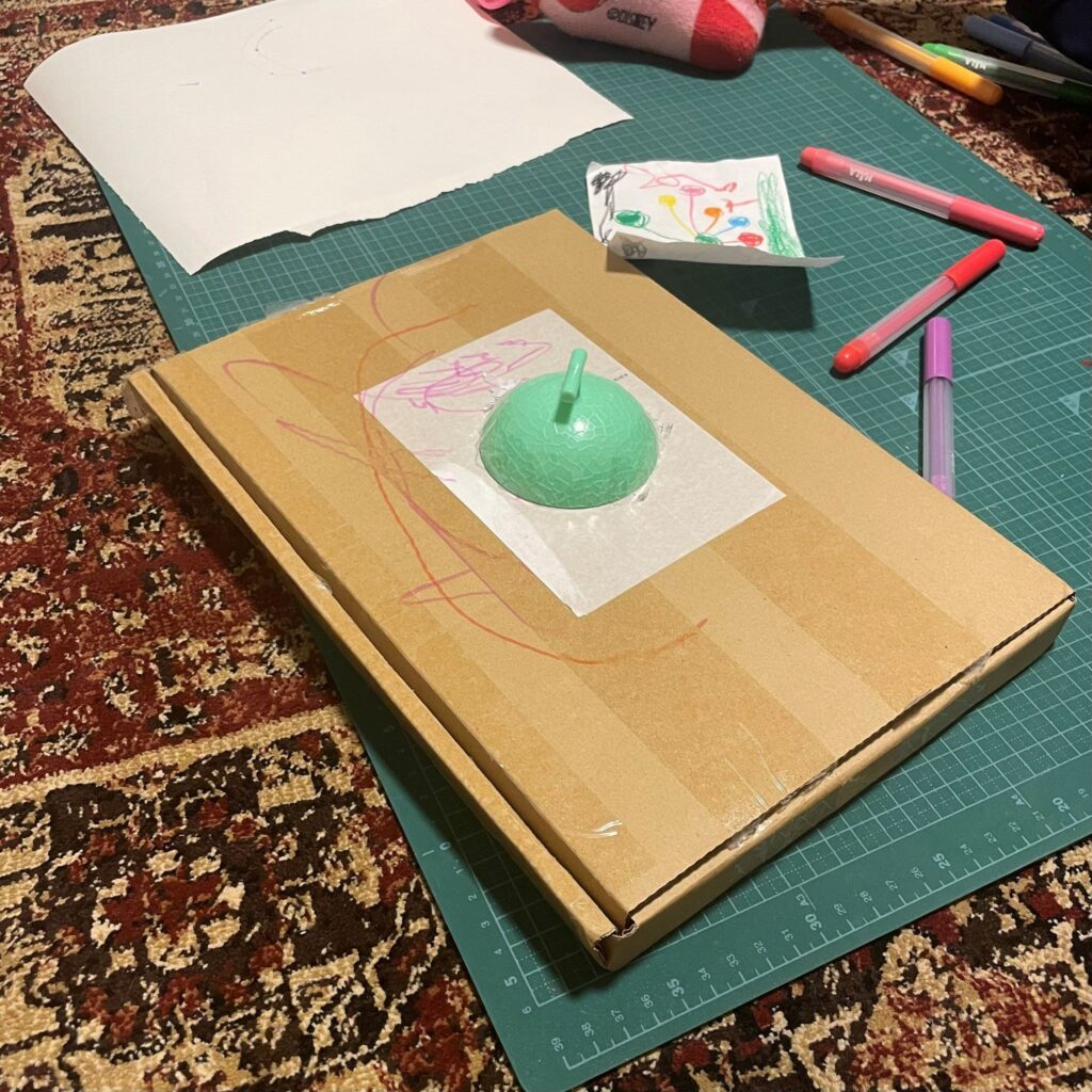 娘さんが作ったパソコン（＠heiheihoihoi1さんより提供）