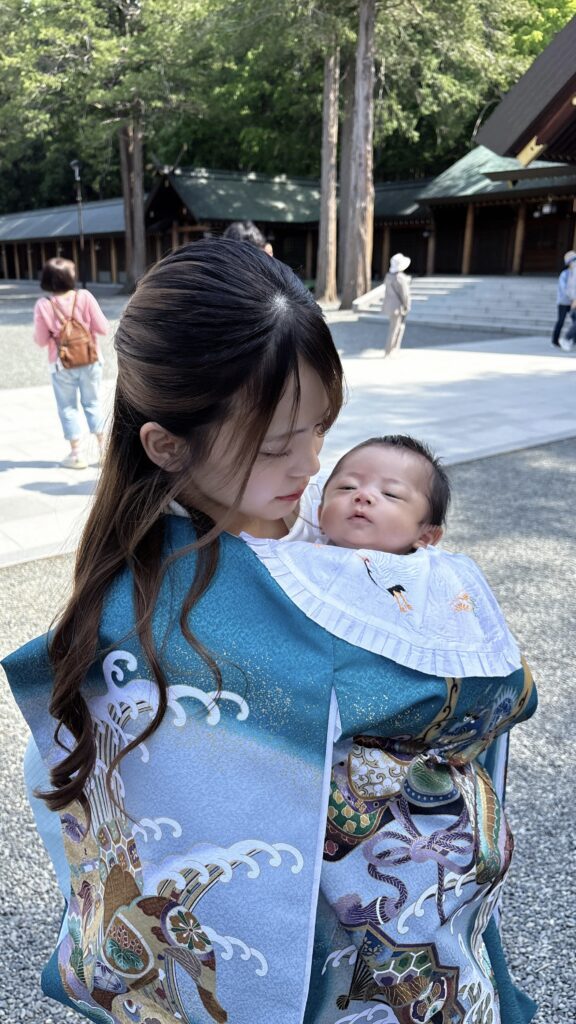 ママさんと息子さん②（＠rikun417さんより提供）