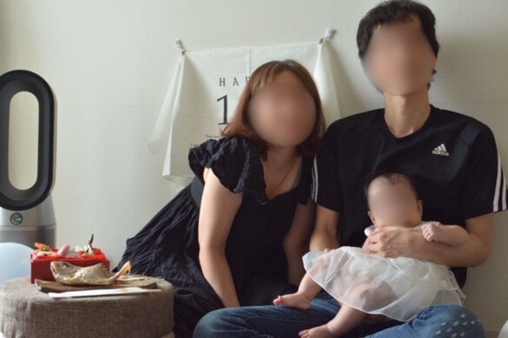 家族3人で①（@miii__730さんより提供）