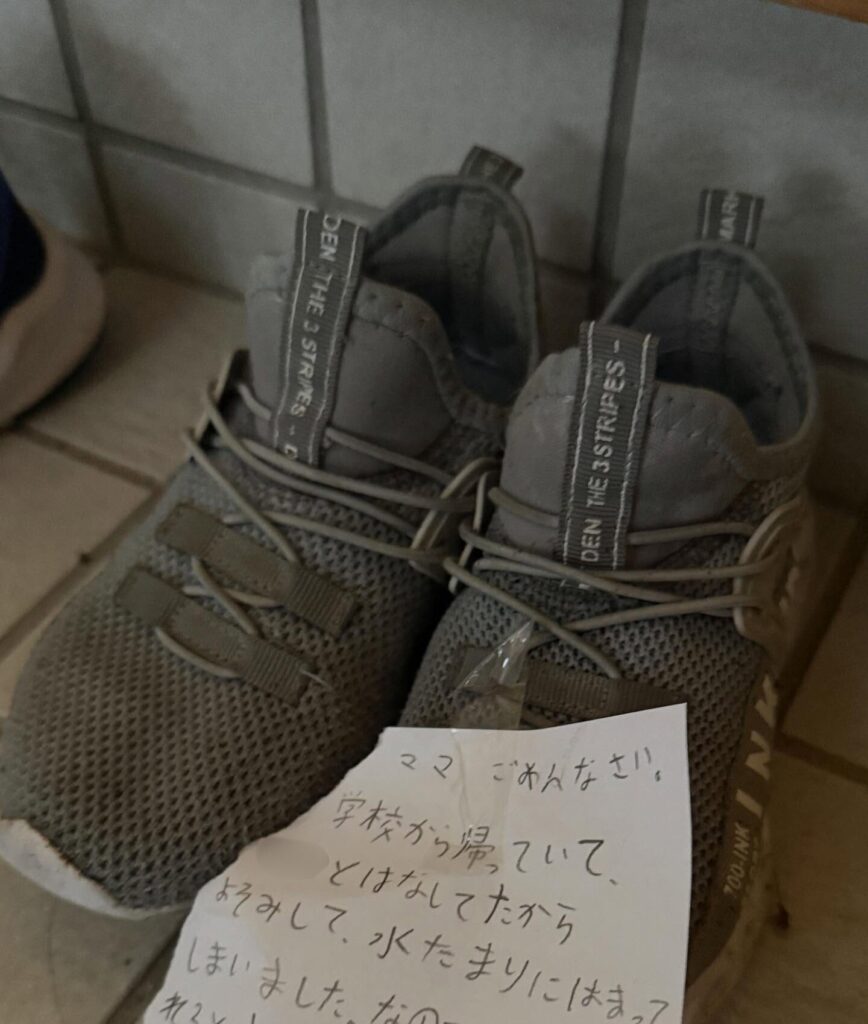 【実際の写真】　母が見た光景