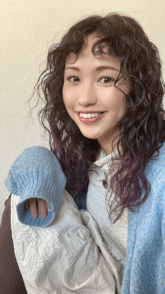 完全にくせ毛になった頃（＠curly_hacciさんより提供）