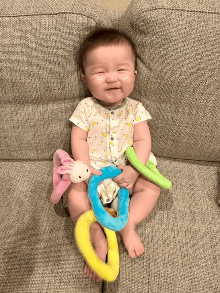 お気に入りのおもちゃも（＠kiii_kobaさんより提供）