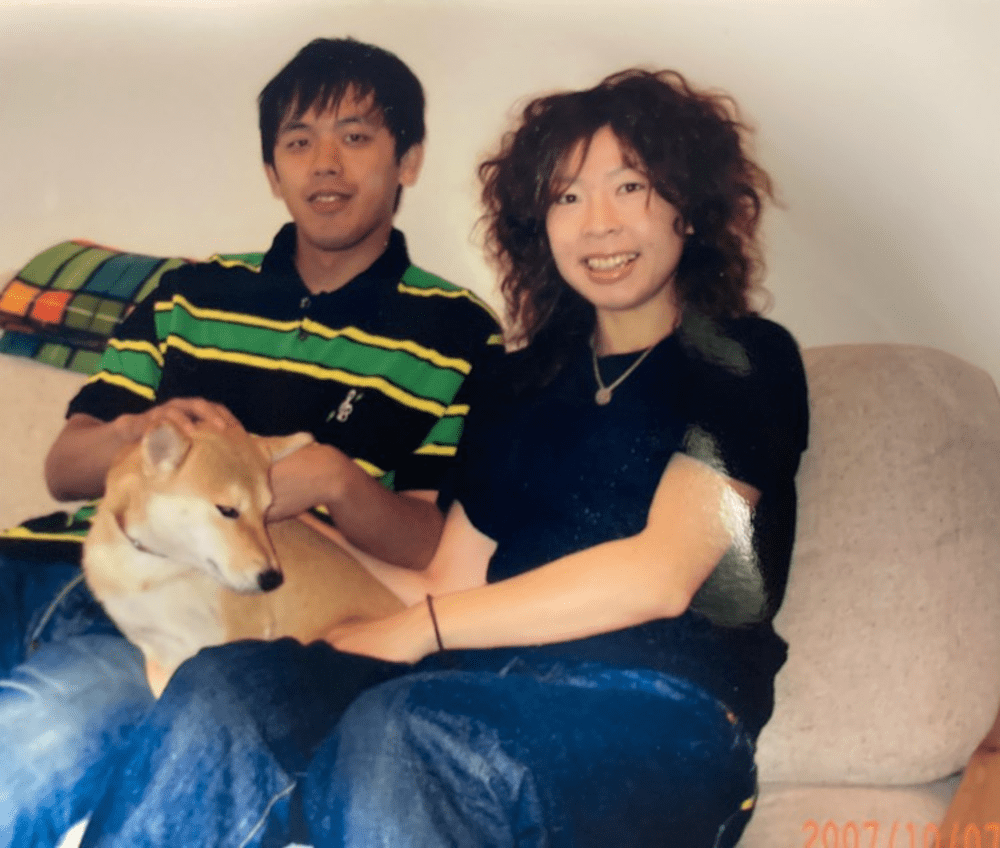 お揃いのデニム（@r625j713.erikoより提供）