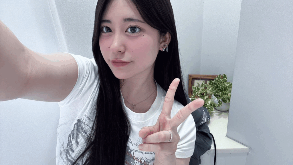 現在のすっぴん風メイク（＠an_.nyao0さんより提供）