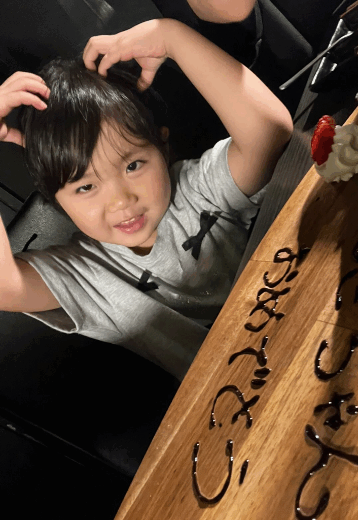 退院した日の夜（＠ken.rooted.in.soilさんより提供）