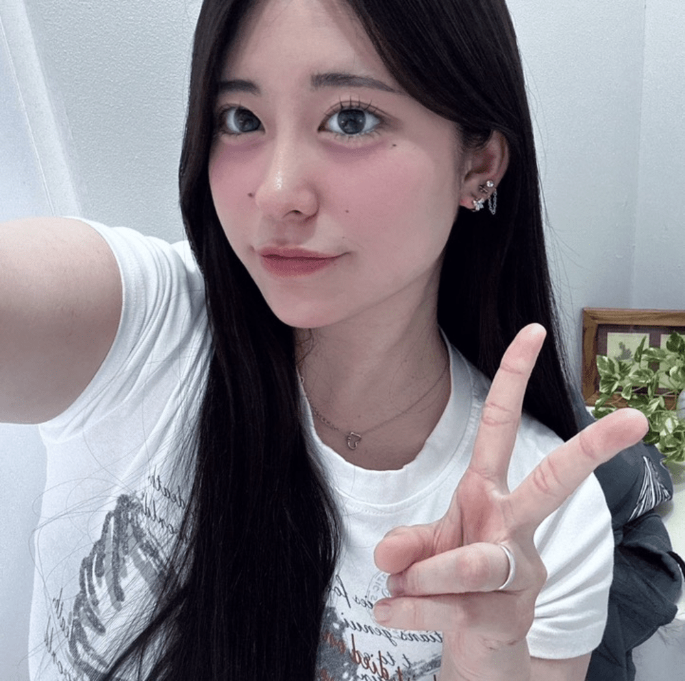 現在のすっぴん風メイク（＠an_.nyao0さんより提供）