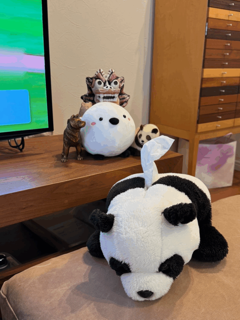 家に飾っているぬいぐるみ②（＠daifukuyagiさんより提供）