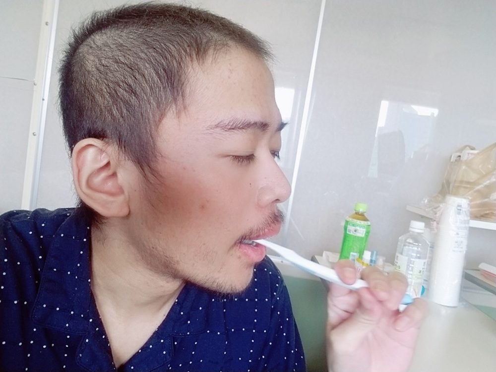 入院して5ヶ月後くらい（@karupinTVさんより提供）