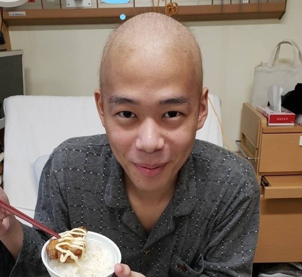 入院中②（@karupinTVさんより提供）