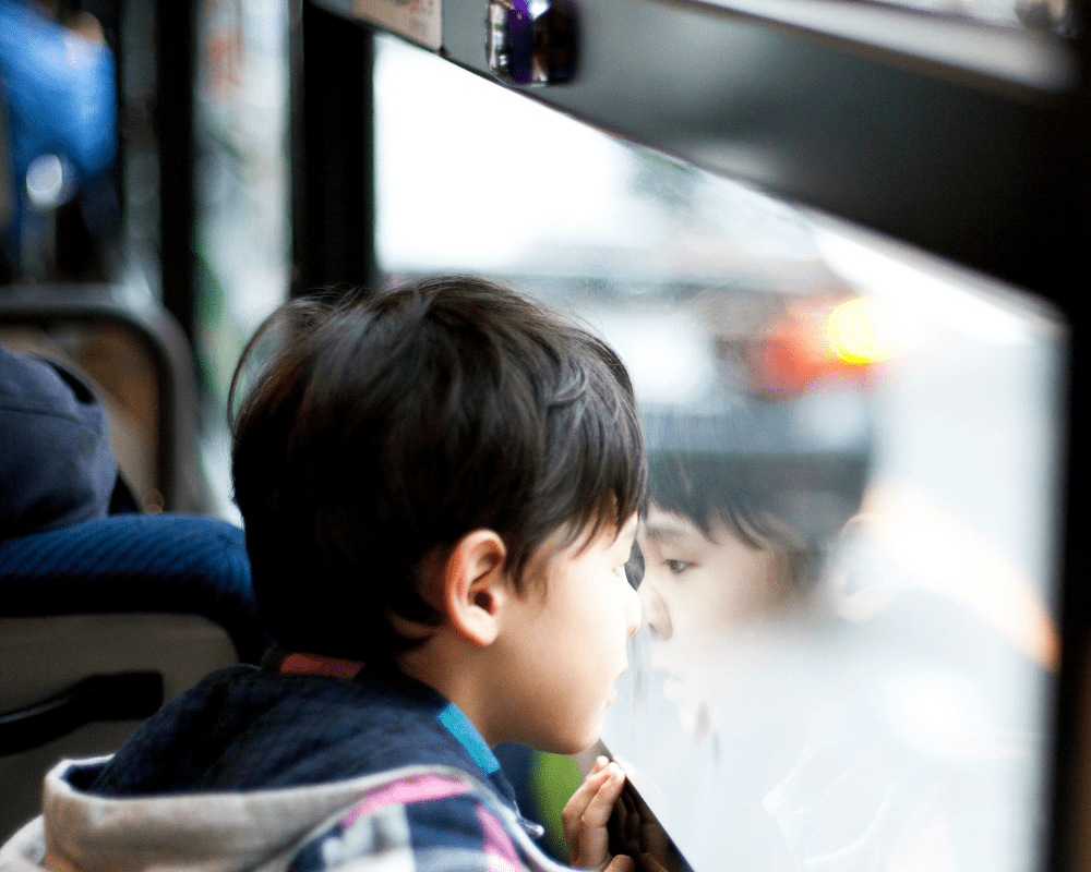 ５歳くらいの男の子