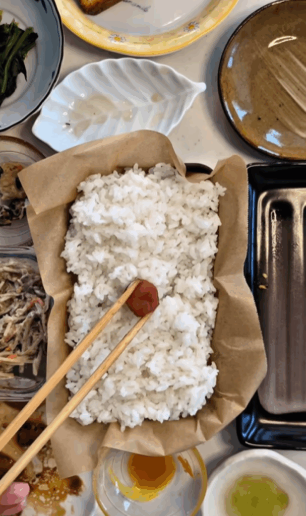 白米部分（@kinako_obento_さんより提供）