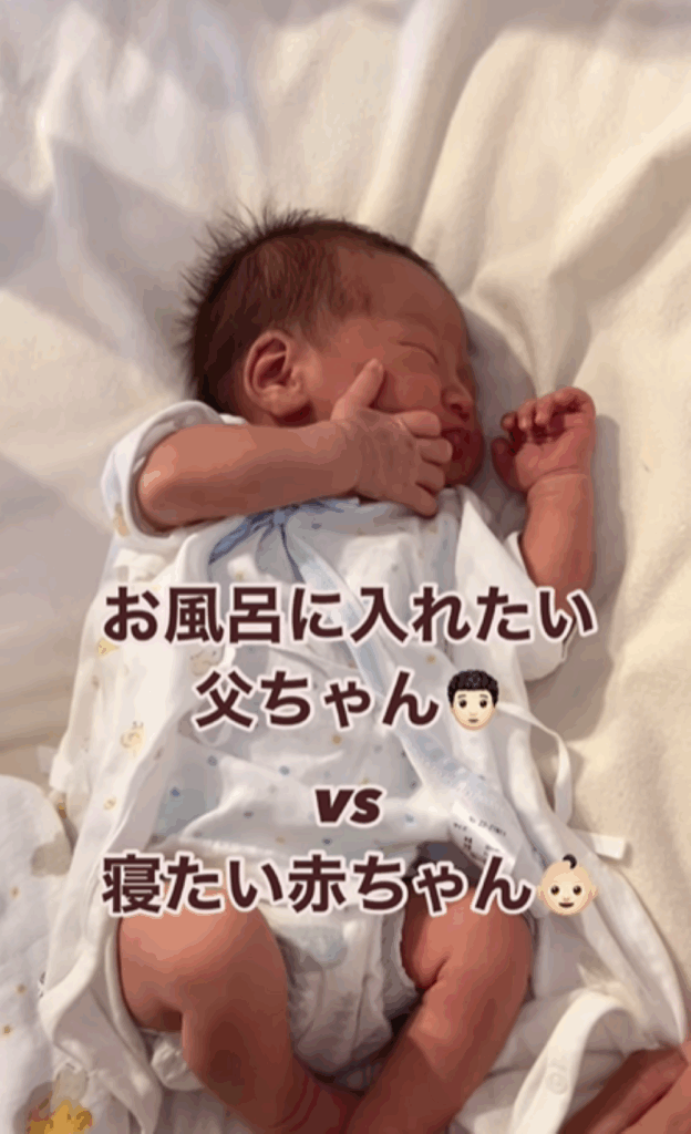 スヤスヤ眠る赤ちゃん①（＠osenchan.babyさんより提供）