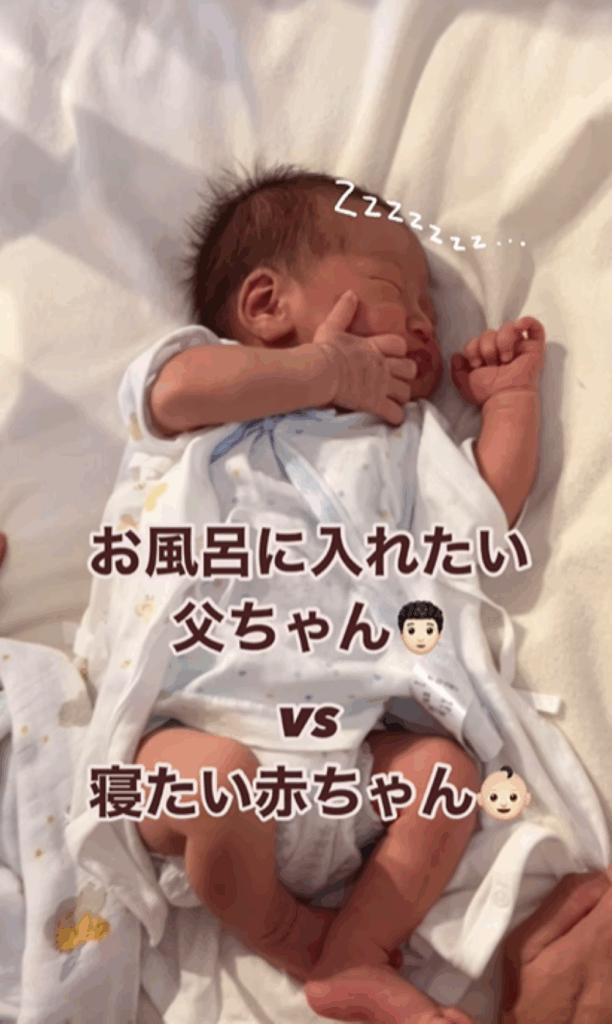 スヤスヤ眠る赤ちゃん②（＠osenchan.babyさんより提供）