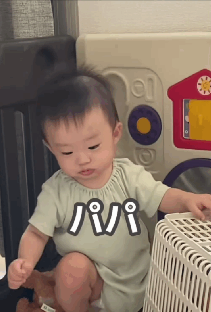 【実際の写真】　まさかの行動