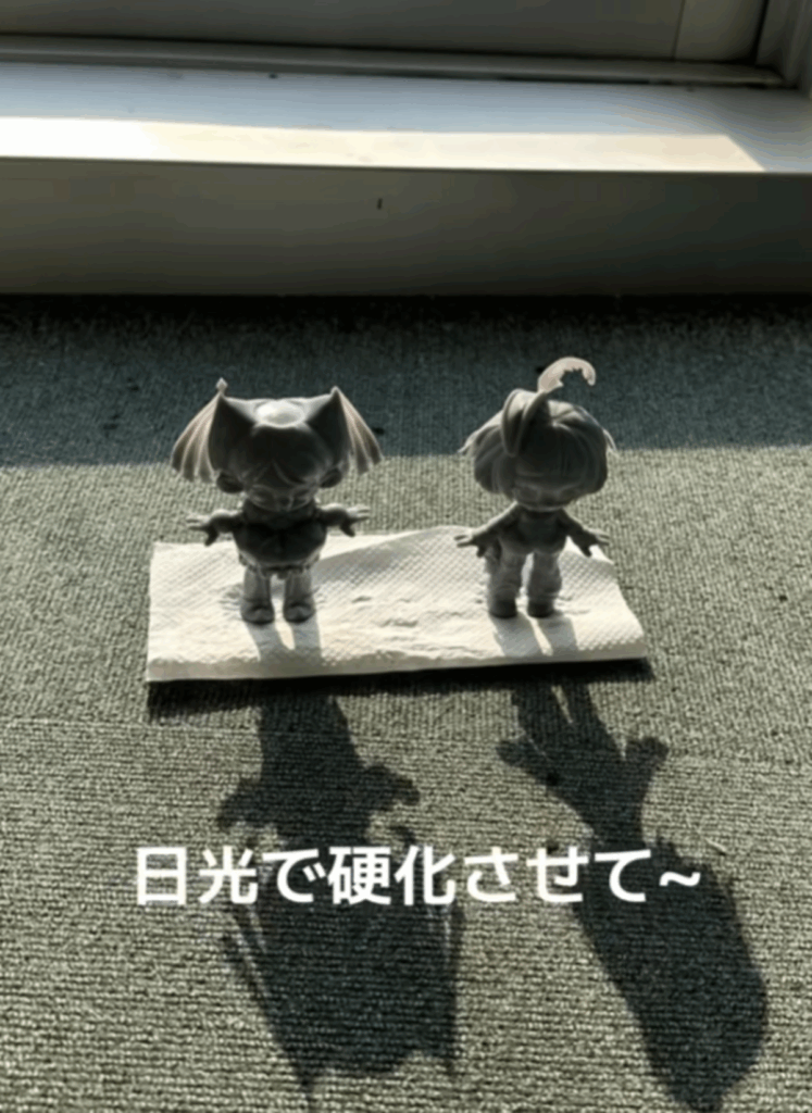 3Dプリンタで出力した型（@koook1lさんより提供）