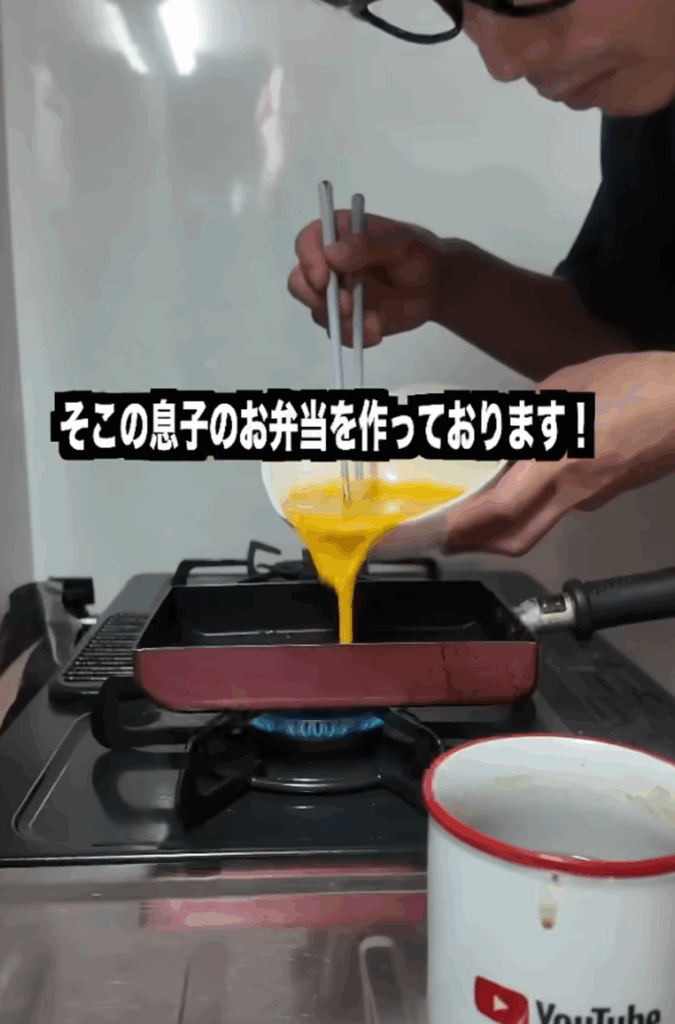 息子さんの好物もしっかり（@emuschさんより提供）