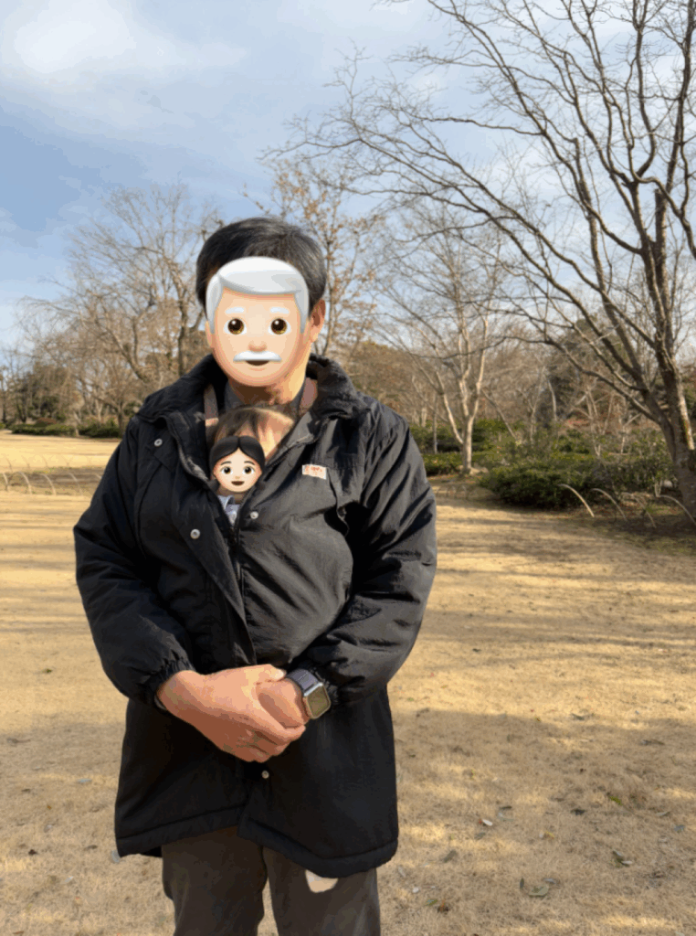 長時間抱っこしてもらう様子（@i_eat_ebiさんより提供）