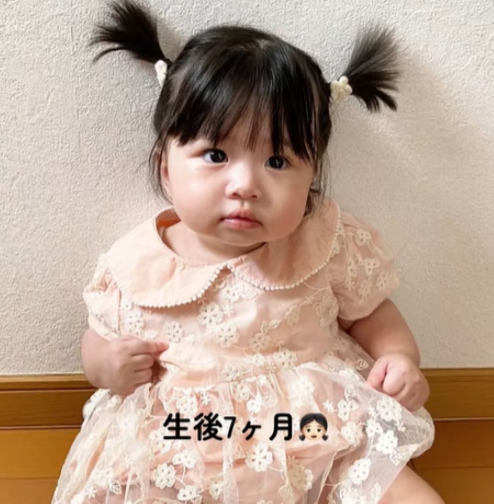 生後7ヶ月（＠i__ran__さんより提供）
