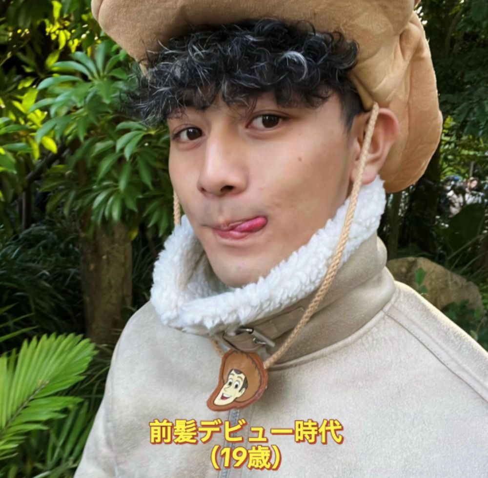 19歳の頃（＠tettaeluaさんより提供）