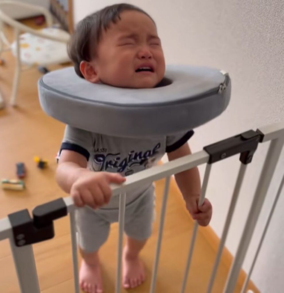 困ってしまった息子さん（ ＠tsubakiti720さんより提供）