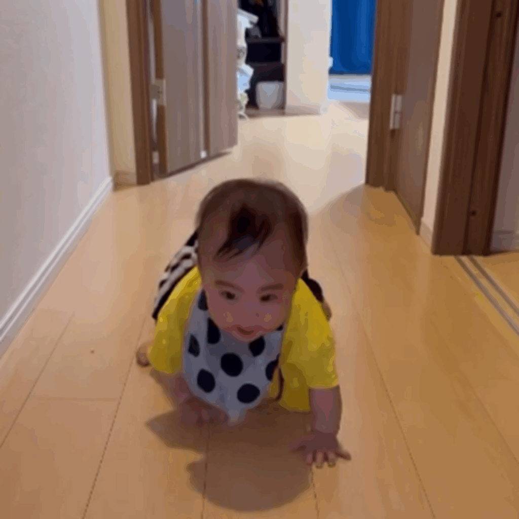 パパ、お帰りなさい（@aochill_babyさんより提供）