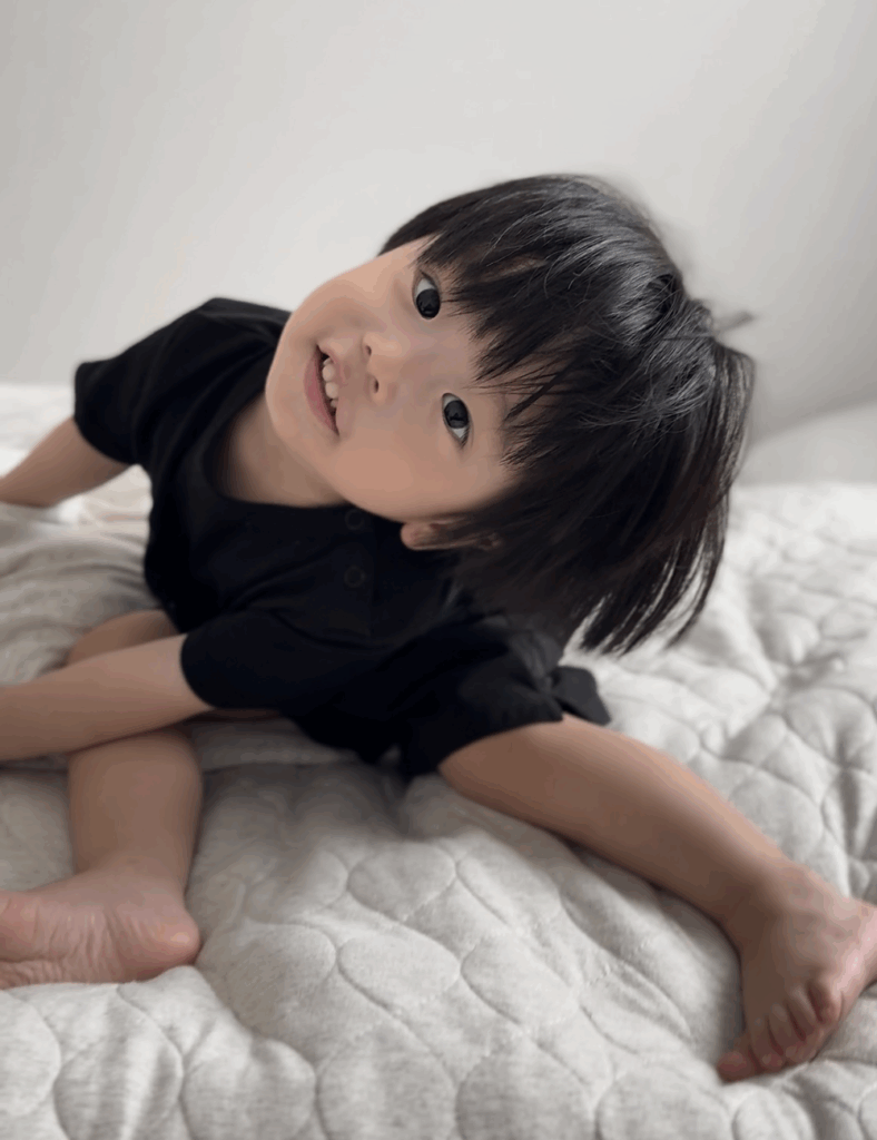 現在の息子さん（＠bo_bo_babyさんより提供）