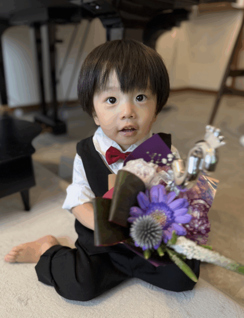 現在の息子さん（＠bo_bo_babyさんより提供）