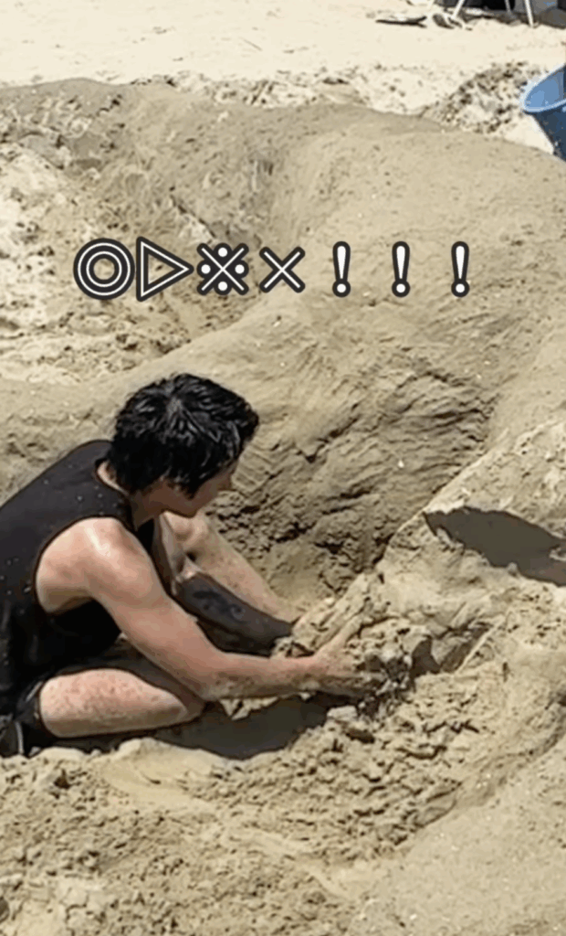 【実際の写真】6時間後