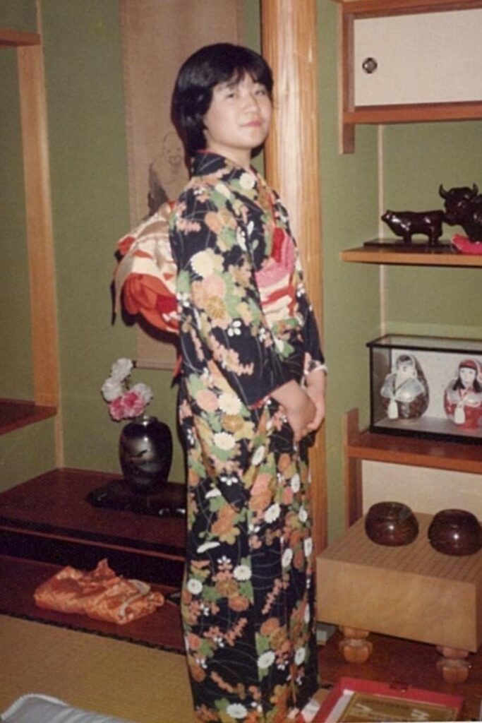 顔が変わる前（16歳） （山中さんより提供）