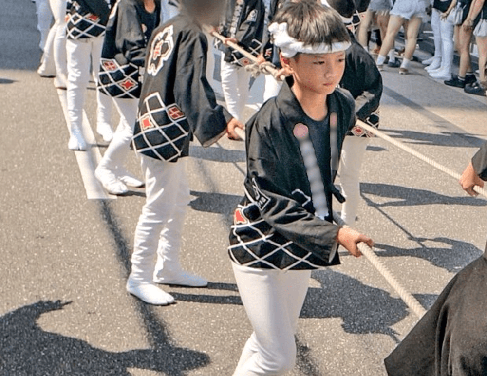 お祭りの様子（@orihirodoさんより提供）