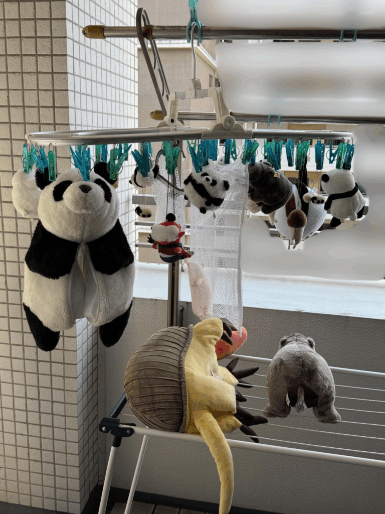 【実際の写真】はかどる一仕事