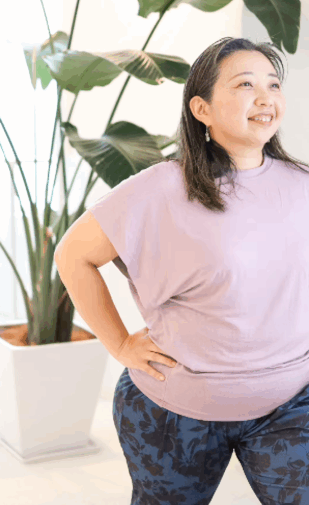 よーこさん⑦（＠yoko_plussizeyogaさんより提供）