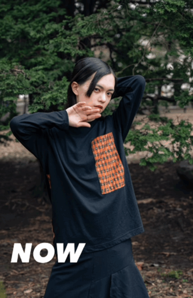 モデルとして活動するように（＠nemu.itteさんより提供）