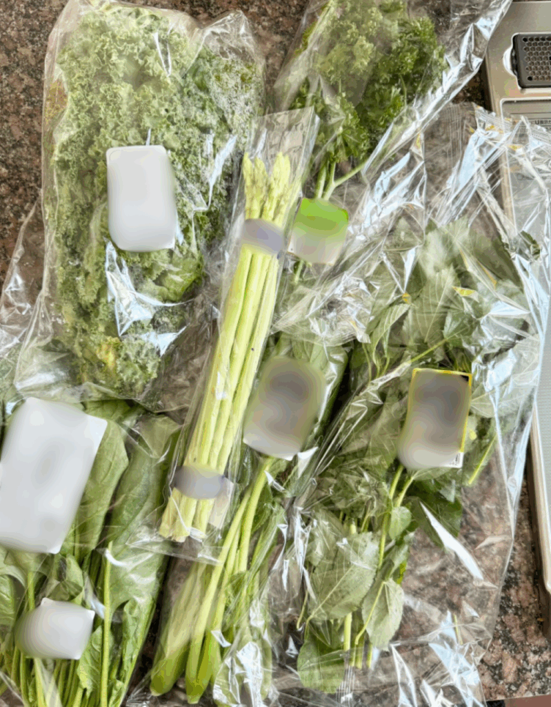 緑の野菜（@amaimaimai369さんより提供）