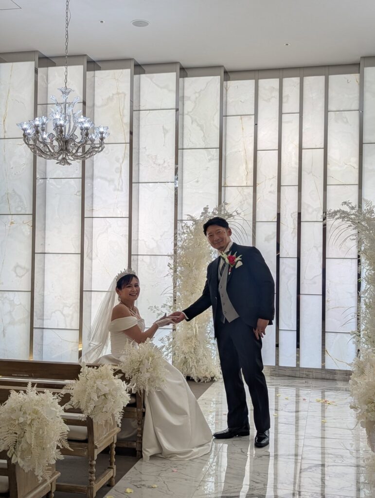 ウエディング写真①（＠shin_jiroさんより提供）