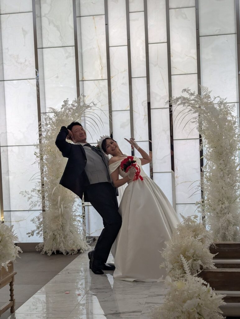 ウエディング写真②（＠shin_jiroさんより提供）