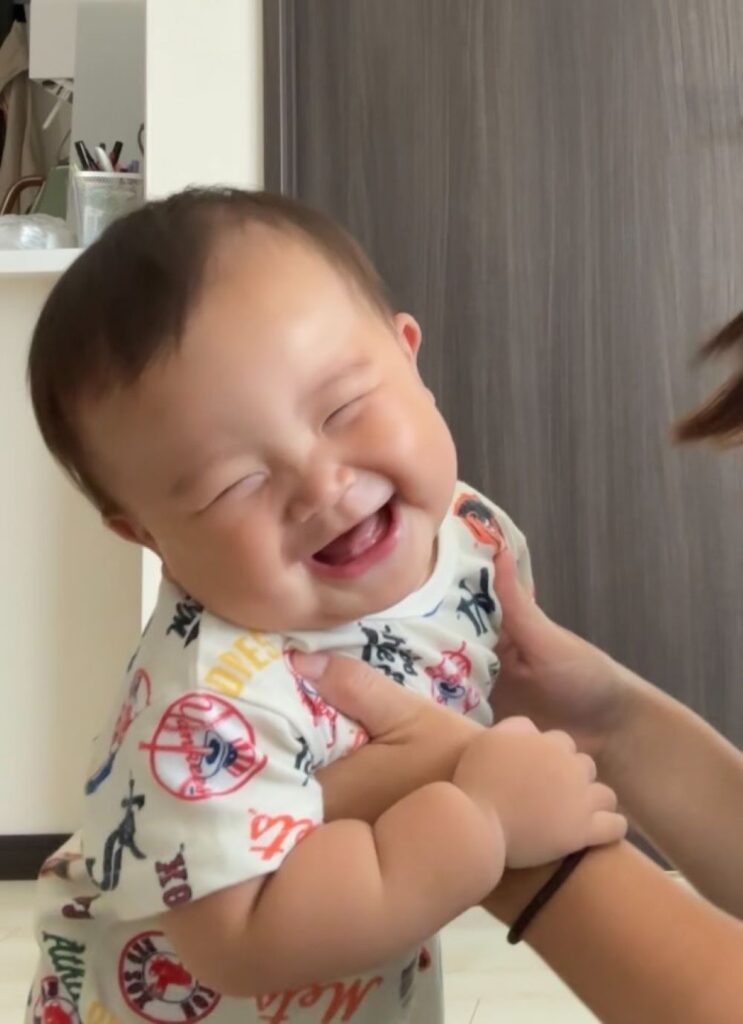 ママさんを発見すると…（＠riiiiipiiiiii3450さんより提供）