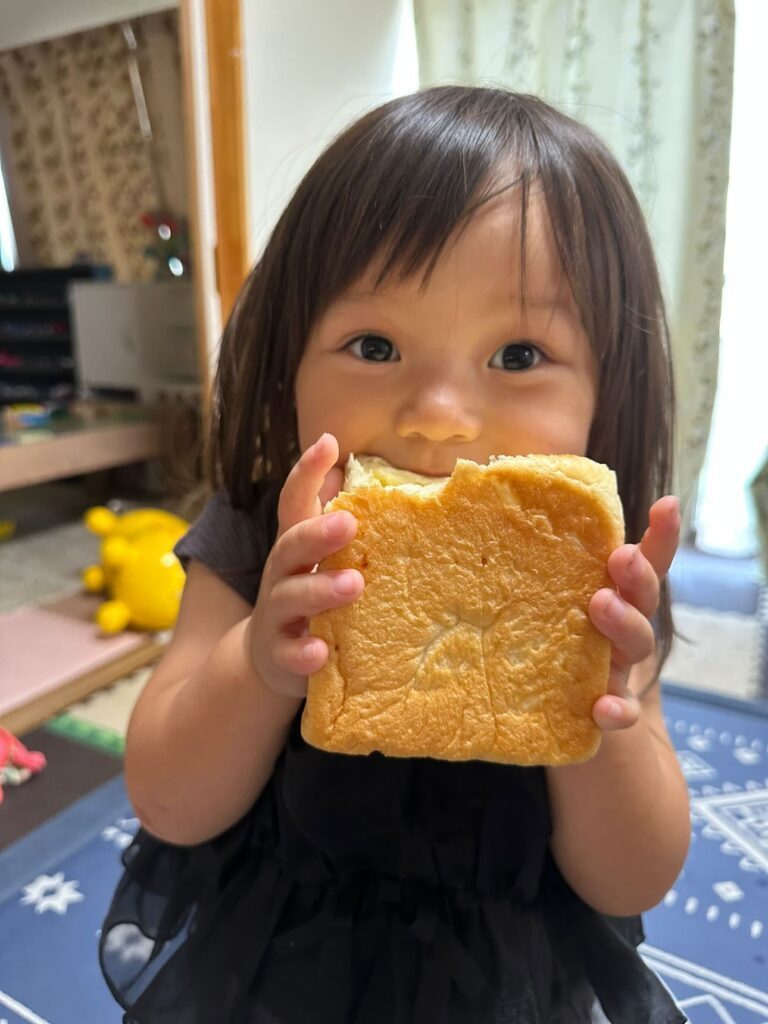 普段の娘さんの様子①（＠hrk_24567kさんより提供）