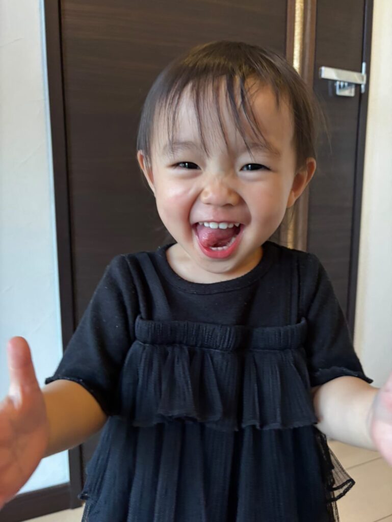 ういなちゃん②（＠uichan_gramさんより提供）