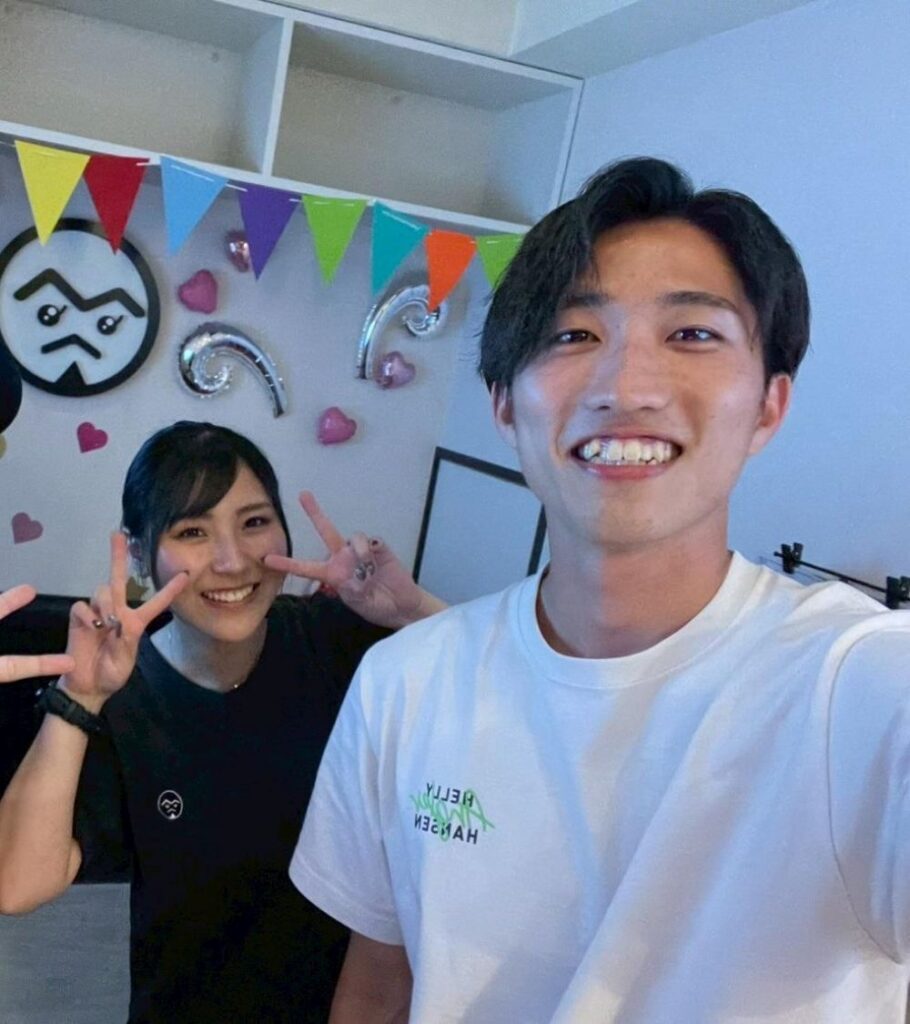 関西での再会（＠kiyoishi_chinatsuさんより提供）