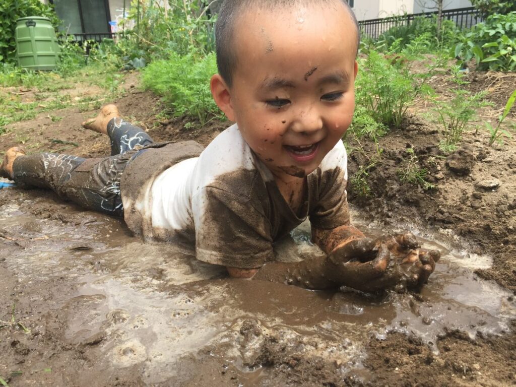 【実際の写真】長男の行動