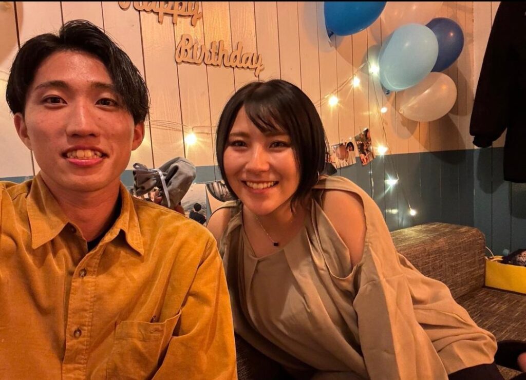 プロポーズしてもらったとき（＠kiyoishi_chinatsuさんより提供）