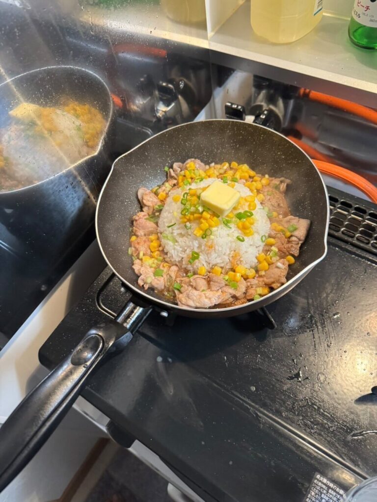 【実際の写真】用意された料理