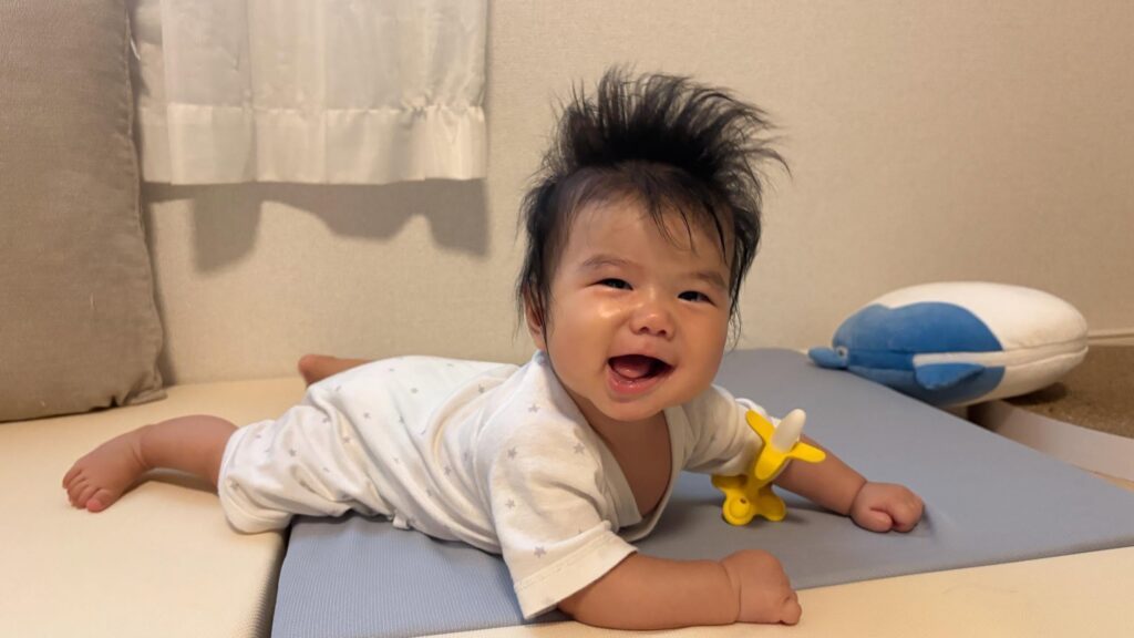 息子さん②（＠k____2504さんより提供）